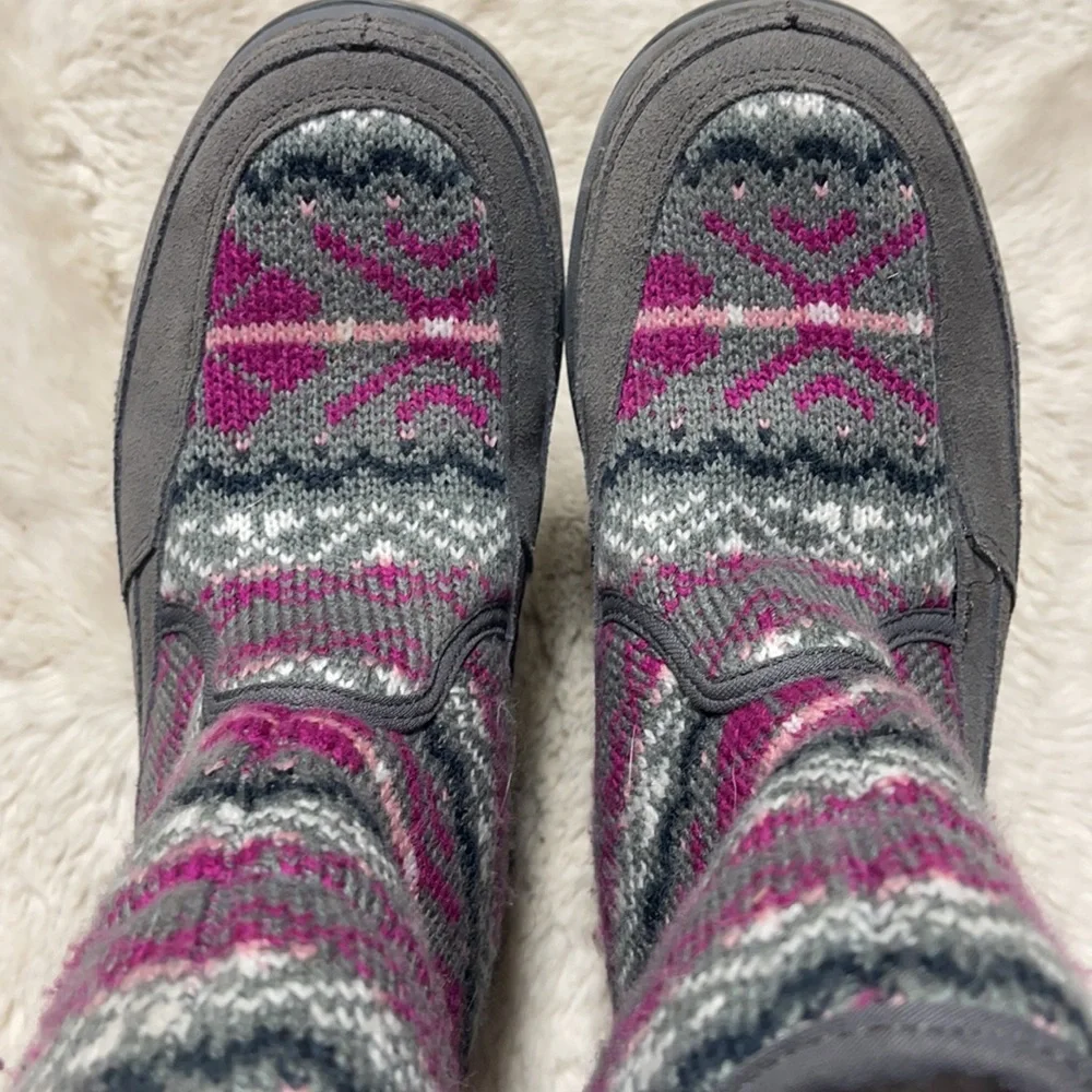 Sketchers Tone Up Chalet Winter Boots Size 6